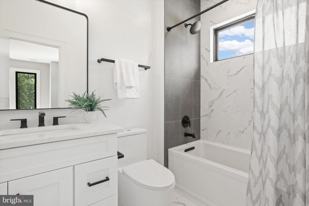 Bathroom, Interior, Marble Walls