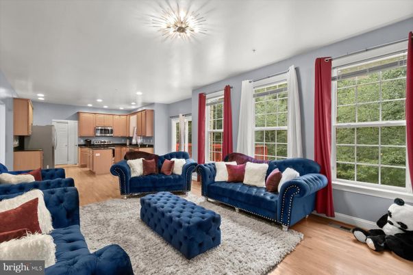 Interior, Kitchen, Living room, Recessed Lighting, Stainless Steel Appliances, Wood Texture Flooring