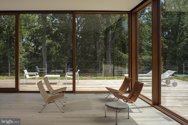 Interior, Sun Room, Wood Texture Flooring