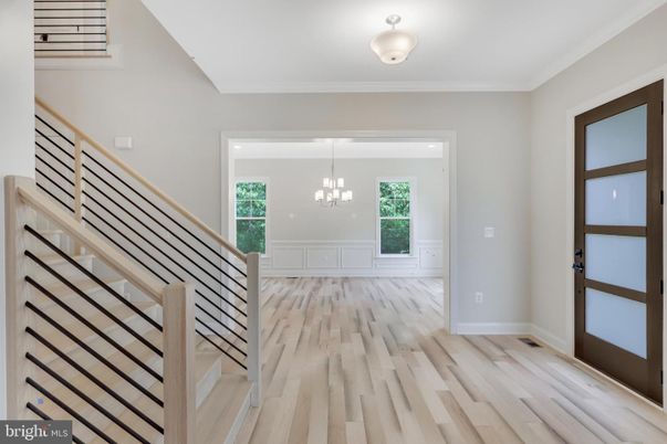 Chandelier, Empty room, Interior, Pendant Lights, Wood Texture Flooring