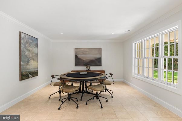 Dining room, Game Room, Interior, Recessed Lighting
