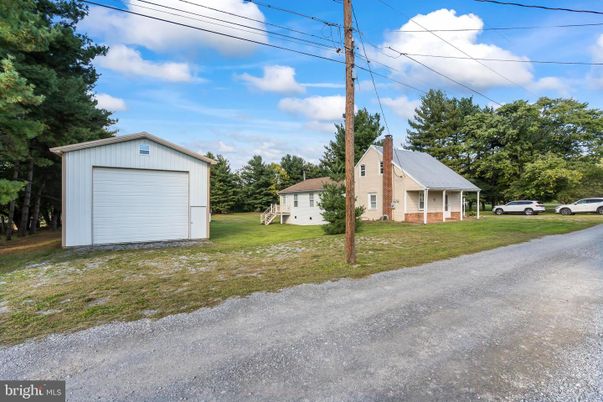 Backyard, Detached Garage, Exterior