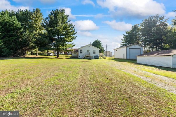 Backyard, Detached Garage, Exterior