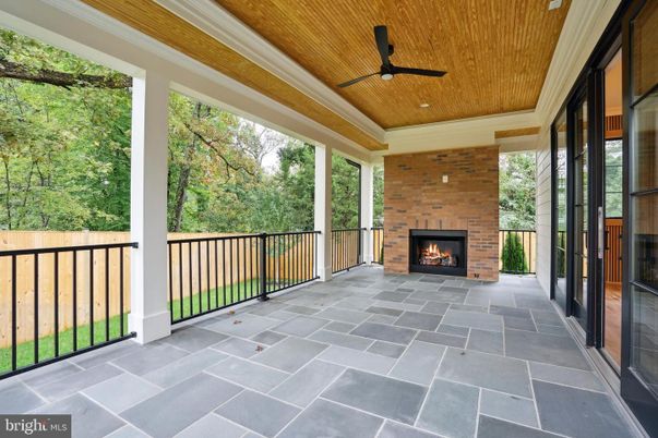 Fireplace, Interior, Stone Walls, Wooden Ceilings