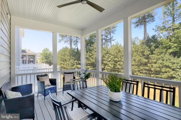 Interior, Sun Room, Wood Texture Flooring