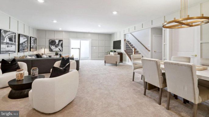 Interior, Living room, Pendant Lights, Recessed Lighting