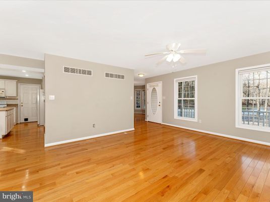 Empty room, Interior, Kitchen, Recessed Lighting, Wood Texture Flooring