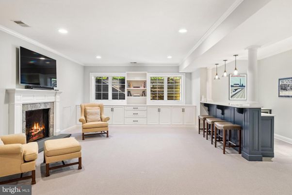 Fireplace, Interior, Pendant Lights, Recessed Lighting
