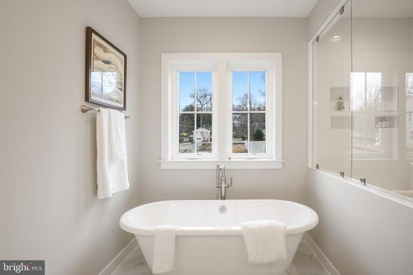 Bathroom, Free Standing Baths, Glass Shower, Interior