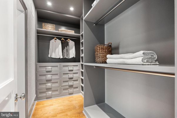 Interior, Recessed Lighting, Walk-in Closets, Wood Texture Flooring