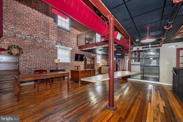 Interior, Stone Walls, Wood Texture Flooring