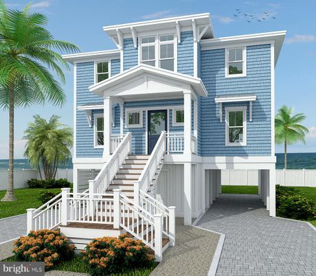 Exterior, Facade, Water, American Foursquare