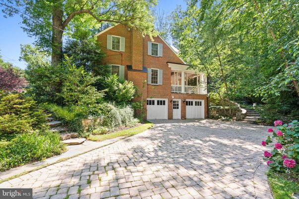 Attached, Exterior, Facade, Brick Facade, Tudor Revival