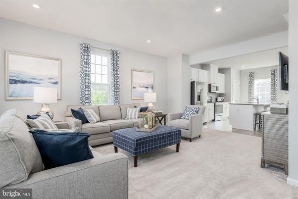 Interior, Kitchen, Living room, Recessed Lighting, Stainless Steel Appliances