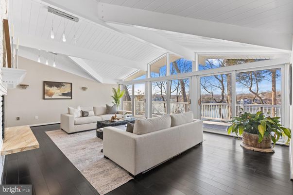 Fireplace, Interior, Living room, Pendant Lights, Wood Texture Flooring
