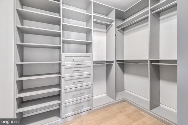 Interior, Walk-in Closets, Wood Texture Flooring