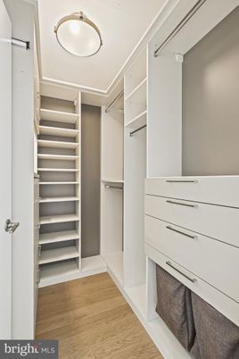 Interior, Walk-in Closets, Wood Texture Flooring