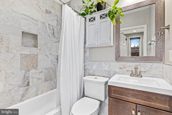Bathroom, Interior, Marble Walls
