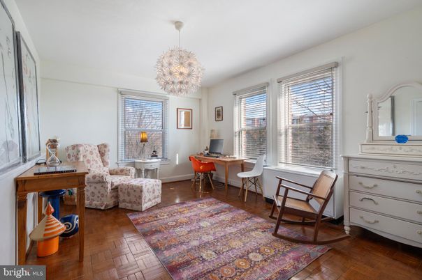Chandelier, Home Office, Interior, Wood Texture Flooring