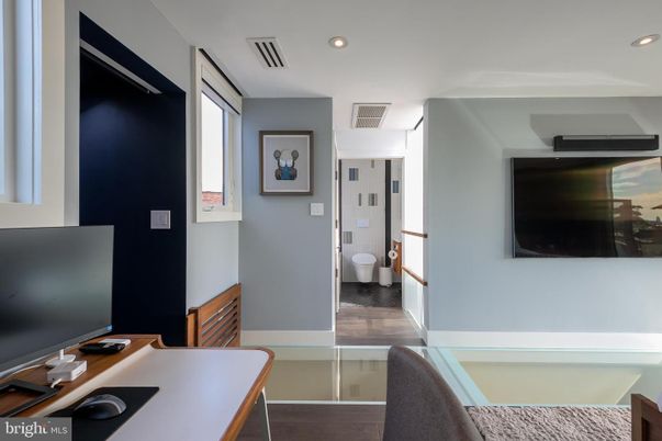 Home Office, Interior, Recessed Lighting