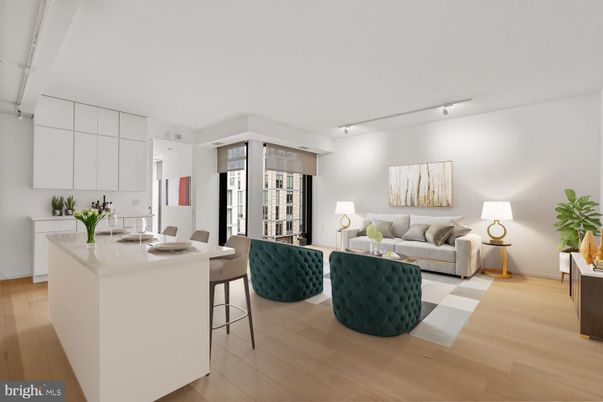 Interior, Kitchen, Living room, Wood Texture Flooring