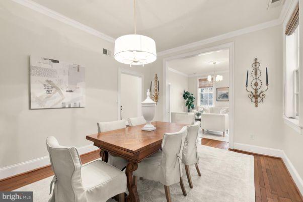 Dining room, Interior, Living room, Pendant Lights, Wood Texture Flooring