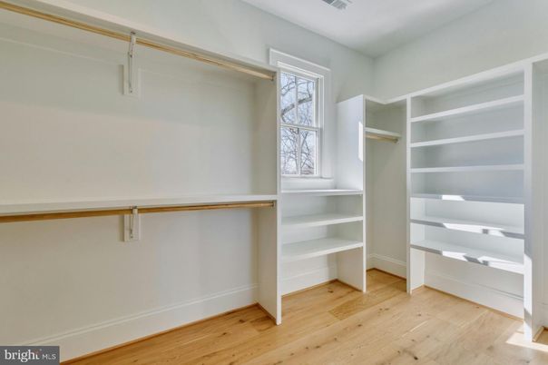 Interior, Walk-in Closets, Wood Texture Flooring