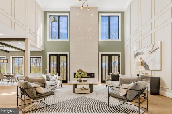 Dining room, Interior, Living room, Pendant Lights, Wood Texture Flooring