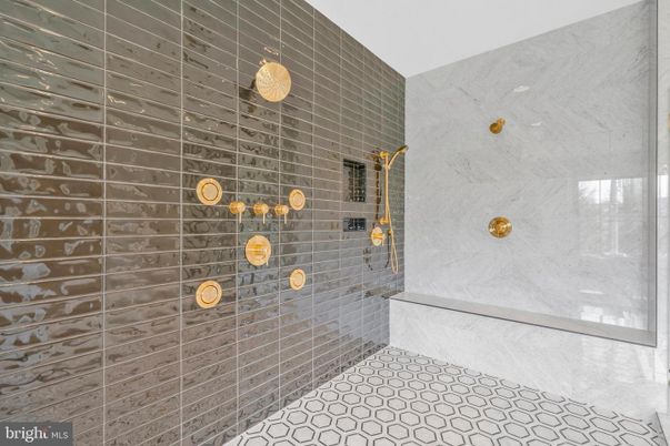 Bathroom, Interior, Marble Walls