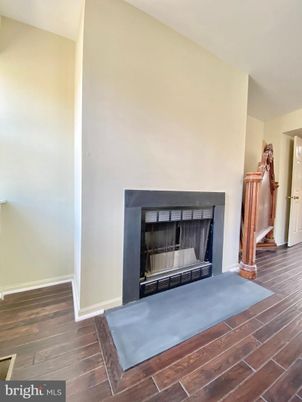 Fireplace, Interior, Wood Texture Flooring