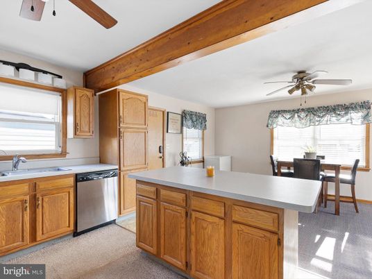 Dining room, Interior, Kitchen, Wooden Beams