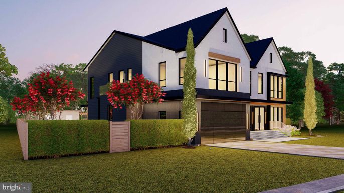 Attached, Backyard, Exterior, Facade, Farmhouse
