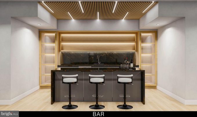 Interior, Recessed Lighting, Wood Texture Flooring
