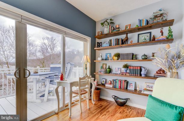 Home Office, Interior, Wood Texture Flooring