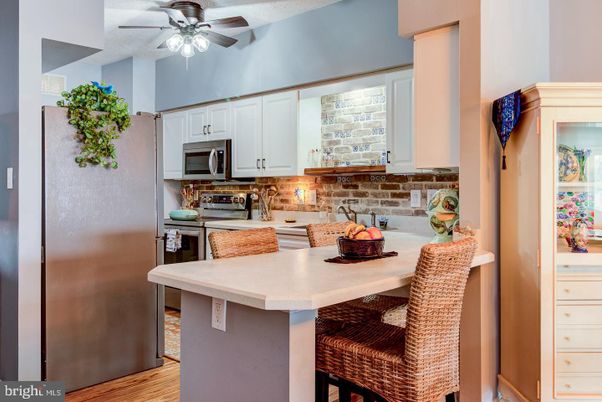 Dining room, Interior, Kitchen, Stone Walls, Wood Texture Flooring