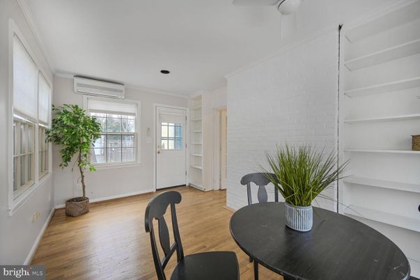 Dining room, Interior, Stone Walls, Wood Texture Flooring
