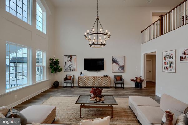 Chandelier, Interior, Living room, Pendant Lights, Wood Texture Flooring