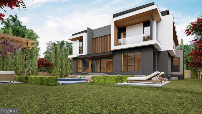 Backyard, Exterior, Facade, Modern