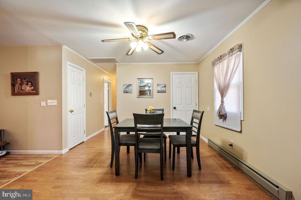 Dining room, Interior, Wood Texture Flooring