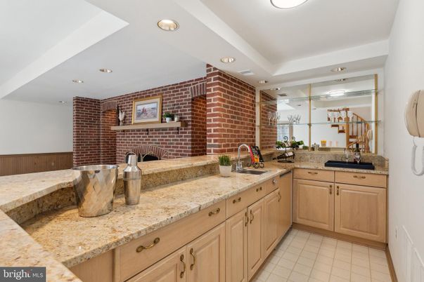 Interior, Recessed Lighting, Stone Walls