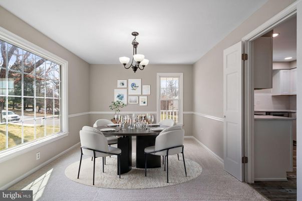Chandelier, Dining room, Interior, Recessed Lighting