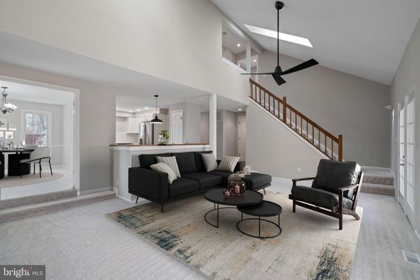 Dining room, Interior, Kitchen, Living room, Pendant Lights, Recessed Lighting