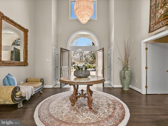 Chandelier, Interior, Wood Texture Flooring