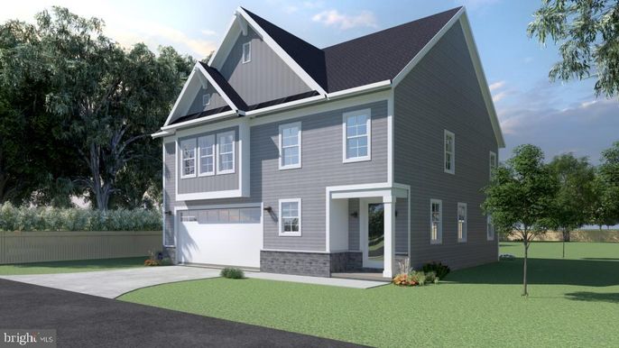 Attached, Exterior, Facade, Farmhouse