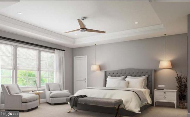 Bedroom, Interior, Pendant Lights, Recessed Lighting