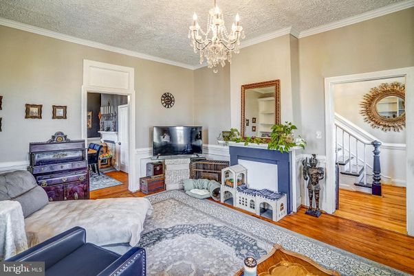 Bedroom, Chandelier, Interior, Wood Texture Flooring