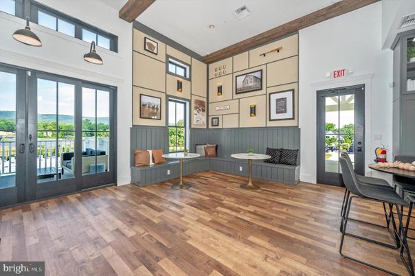 Interior, Pendant Lights, Recessed Lighting, Wooden Beams, Wood Texture Flooring