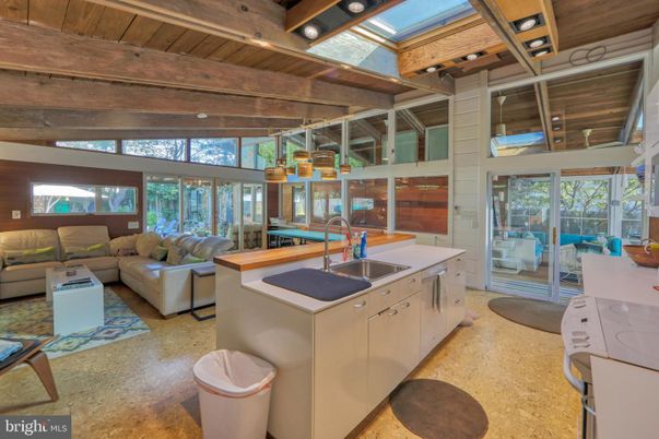 Interior, Kitchen, Living room, Wooden Beams, Wooden Ceilings