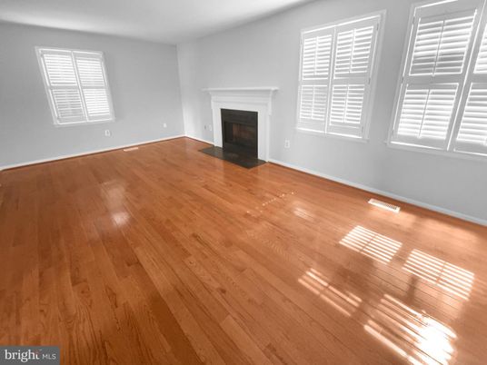Empty room, Fireplace, Interior, Wood Texture Flooring