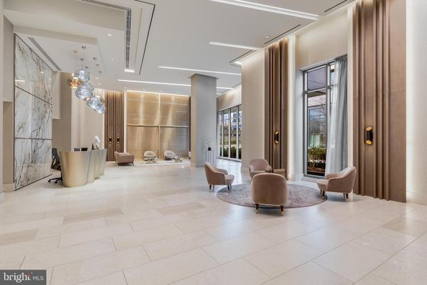 Interior, Marble Walls, Pendant Lights, Recessed Lighting